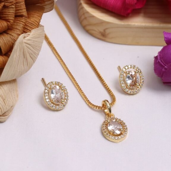 Golden Glow Solitaire Set