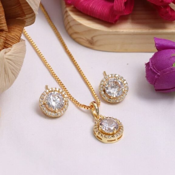 Golden Glow Solitaire Set