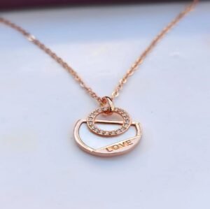 Amour Circle Pendant